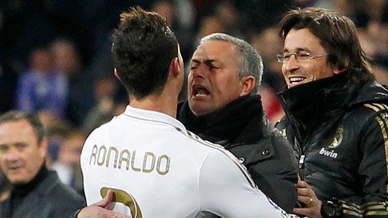 José Mourinho dirigió a Cristiano Ronaldo durante su mandato como entrenador del Real Madrid de 2010 a 2013