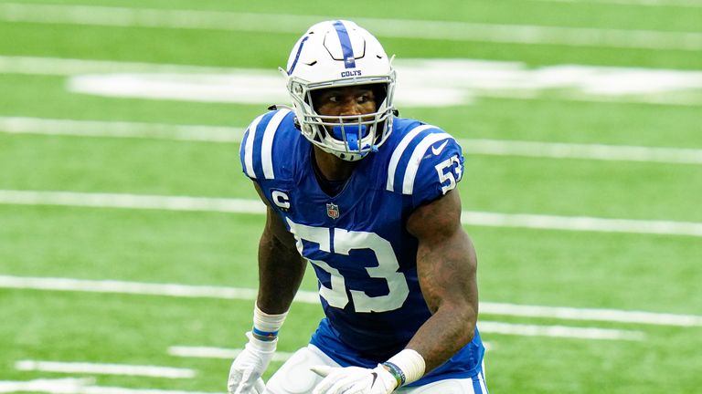 Darius Leonard and Indianapolis Colts agree five-year, .25m extension to make him NFL’s highest paid inside linebacker