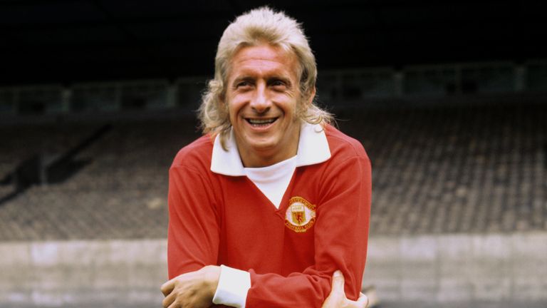 Denis Law pictured in 1972 