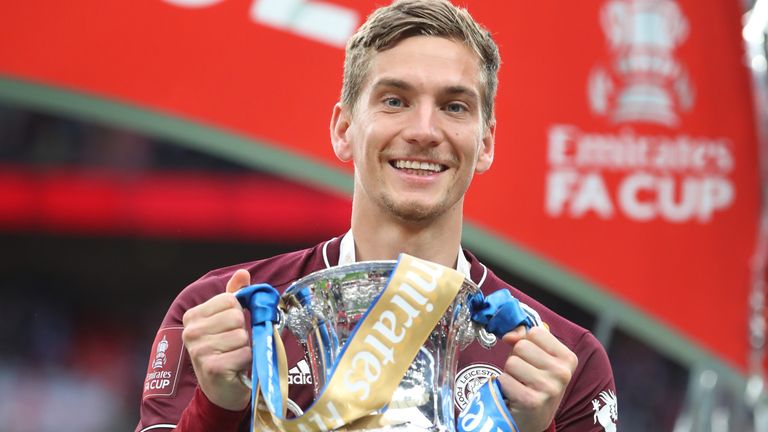 AP:  Dennis Praet enjoyed FA Cup success with Leicester in May 