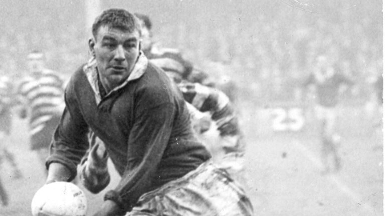 Rugby League great Dick Huddart has passed away, aged 85. Photo courtesy of Saints Heritage Society.