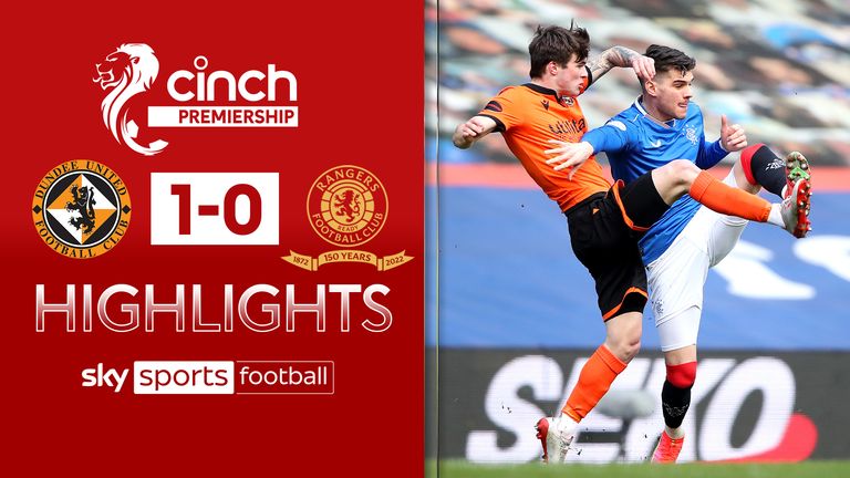 Dundee Utd 1-0 Rangers