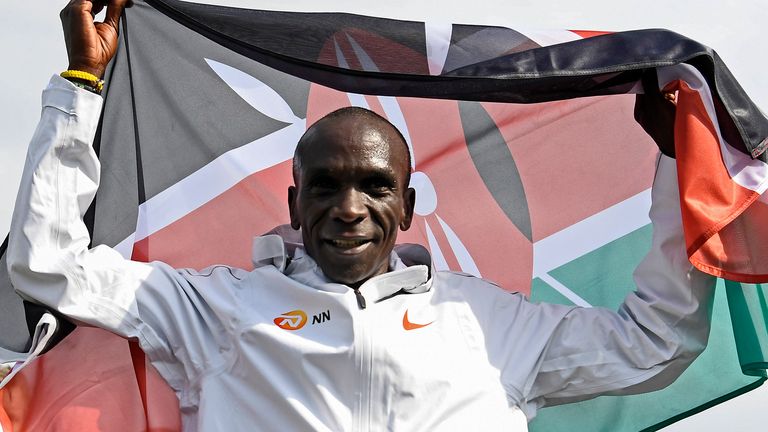Kipchoge thinks the Olympics can provide a source of inspiration for people throughout the world