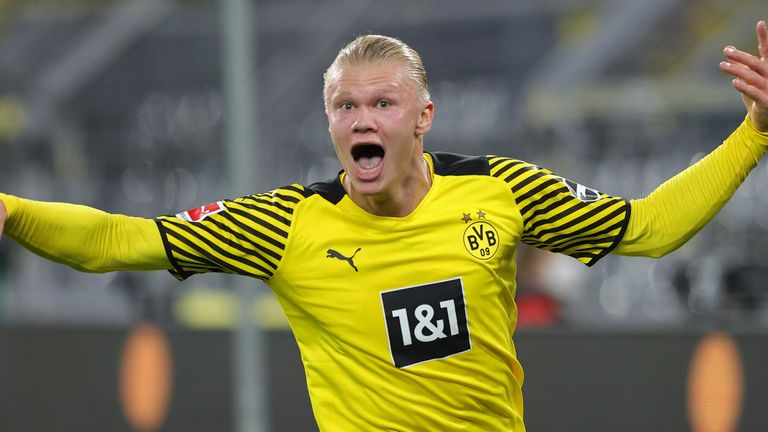 Erling Haaland was once more the hero for Borussia Dortmund