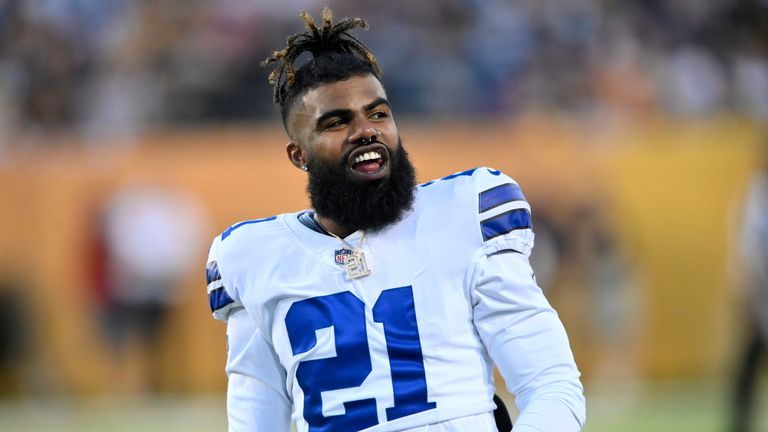 It's a big year ahead for Cowboys running back Ezekiel Elliott (AP)