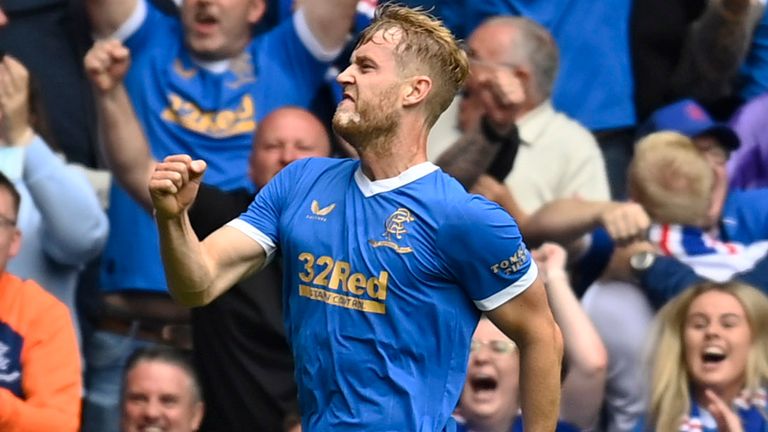 Filip Helander's away goal heartens Rangers after slow start at Slavia  Prague, Europa League