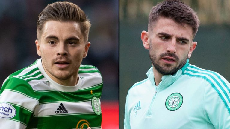 SNS: James Forrest and Greg Taylor