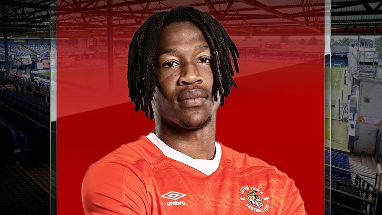 Luton Town's Gabe Osho