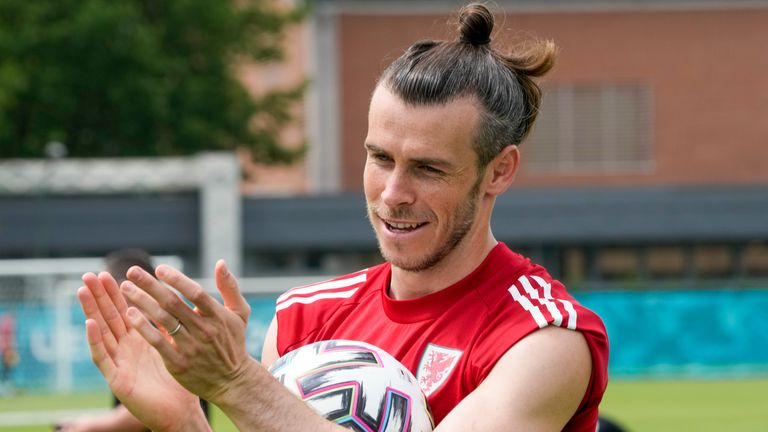 Gareth Bale is four matches away from reaching 100 appearances for Wales