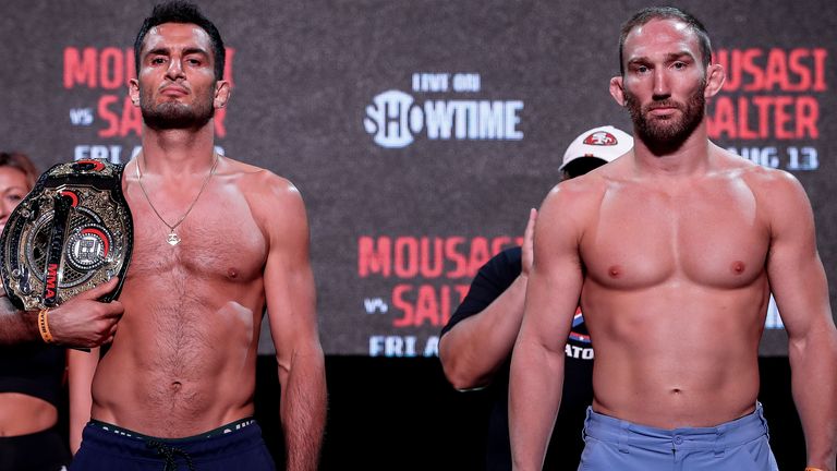 Gegard Mousasi and Jon Salter