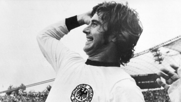 Gerd Muller scored the winning goal for West Germany in the 1974 World Cup final against the Netherlands