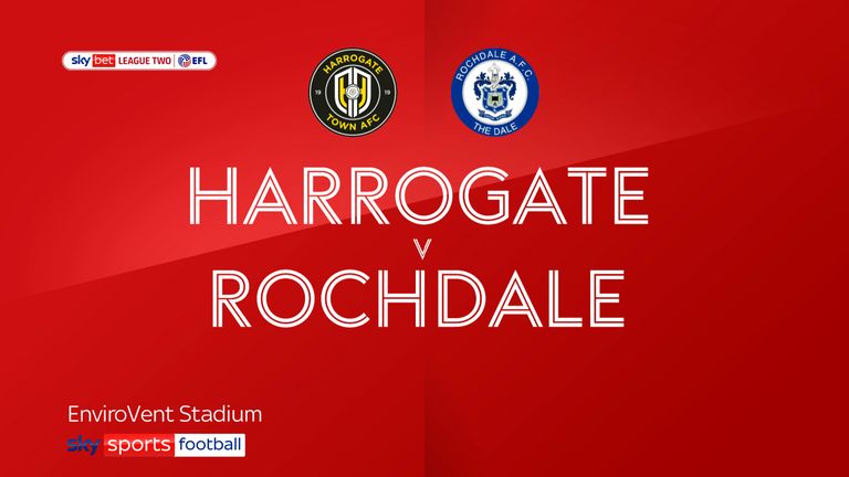 Harrogate v Rochdale