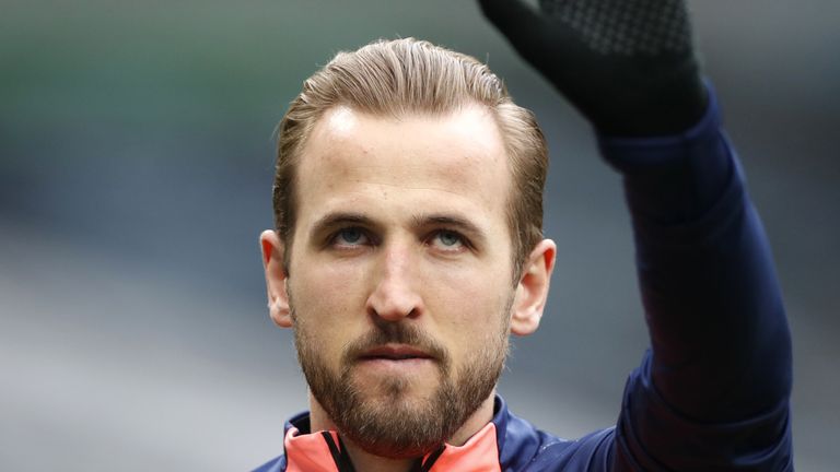 Manchester City target Harry Kane is contracted to Tottenham until 2024