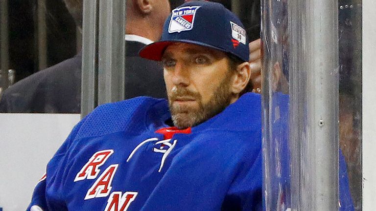 Star goalie Henrik Lundqvist will sit out the upcoming NHL season because of a heart condition, announcing the news a little more than two months after joining the Washington Capitals. (AP Photo/Jim McIsaac, File)