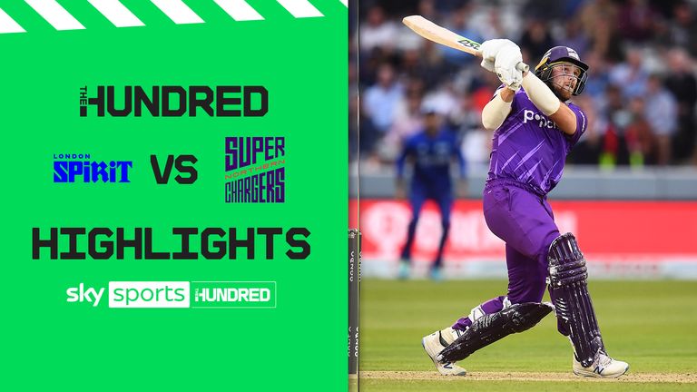The best of the action as London Spirit faced Northern Superchargers in The Hundred.