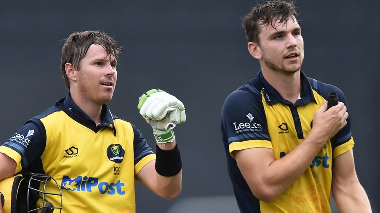 Tom Cullen and Joe Cooke, Glamorgan (Getty Images)