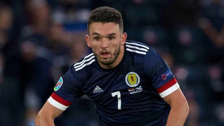 John McGinn will miss Scotland's World Cup Qualifier against Denmark after testing positive for coronavirus