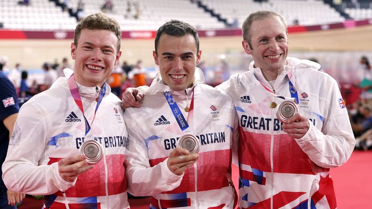 Jason Kenny added another medal to his growing collection 