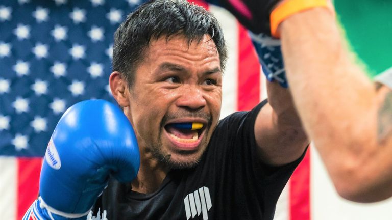 Manny Pacquiao S World Title Fight Against Yordenis Ugas Will Be Shown Live On Sky Sports Boxing News Sky Sports