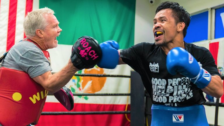 Manny Pacquiao, Freddie Roach