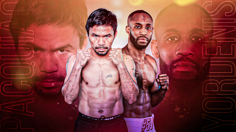 Manny Pacquiao&#39;s world title fight against Yordenis Ugas will be shown live  on Sky Sports | Boxing News | Sky Sports