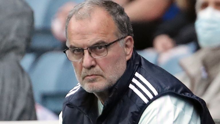 Le directeur de Leeds Marcelo Bielsa (PA)