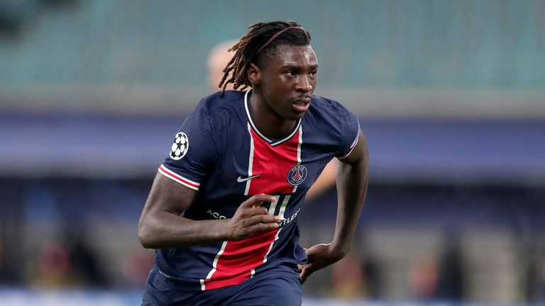 AP - Moise Kean at PSG