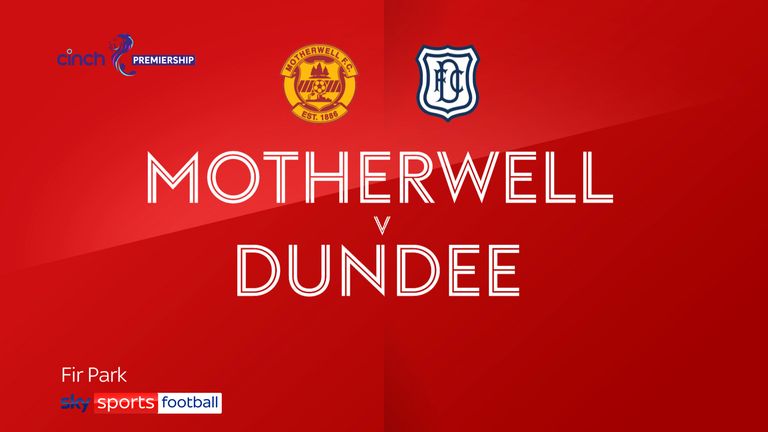 motherwell v dundee badge