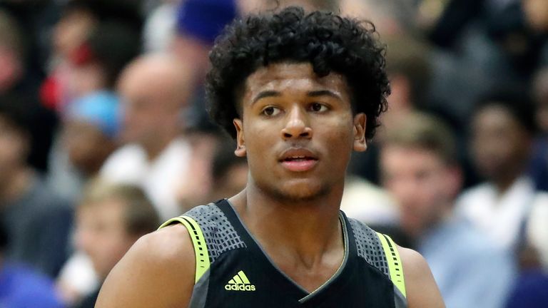 Prolific Prep's Jalen Green #4 is seen against La Lumiere during a high school basketball game at the Hoophall Classic, Sunday, January 19, 2020, in Springfield, MA. (AP Photo/Gregory Payan)