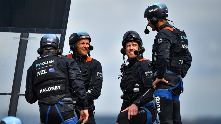 New Zealand also welcome back key men ahead of this fourth event of the SailGP season (Image credit - Ricardo Pinto for SailGP)