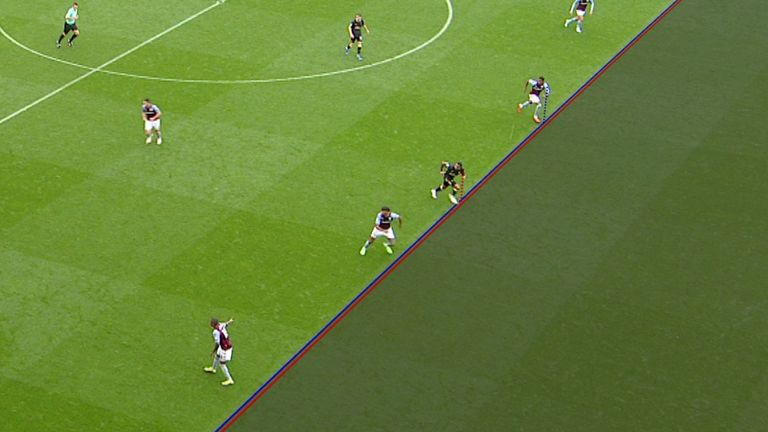Callum Wilson was marginally offside in the build-up to being awarded a penalty, which was eventually overturned