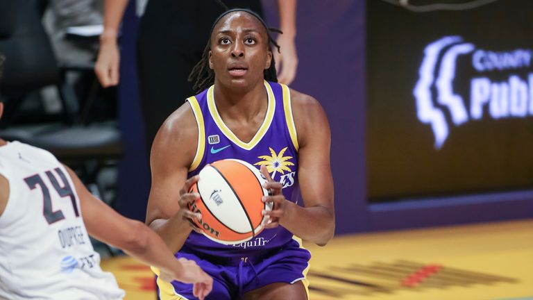 Nneka Ogwumike of the Los Angeles Sparks (AP)