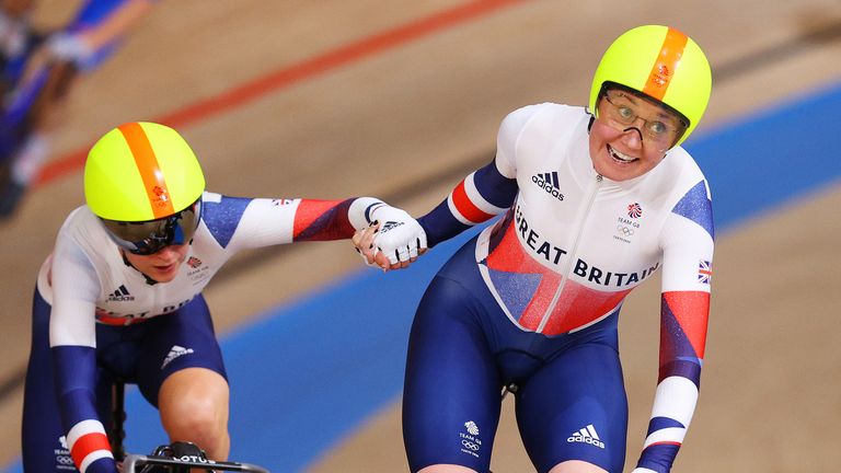 Laura Kenny and Katie Archibald delivered an exceptional performance