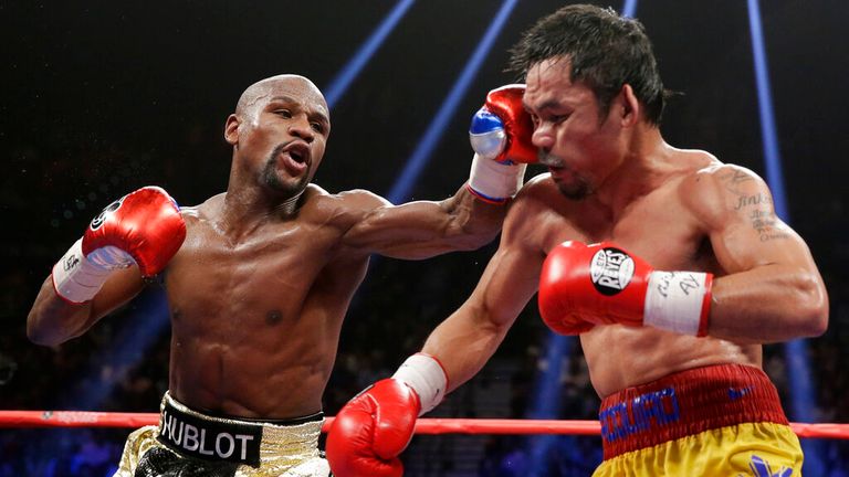 Mayweather beat Pacquiao in the richest fight ever