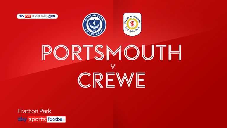 Portsmouth v Crewe