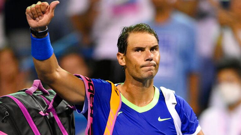 Former world No 1 Rafael Nadal tested positive for Covid-19 earlier this week