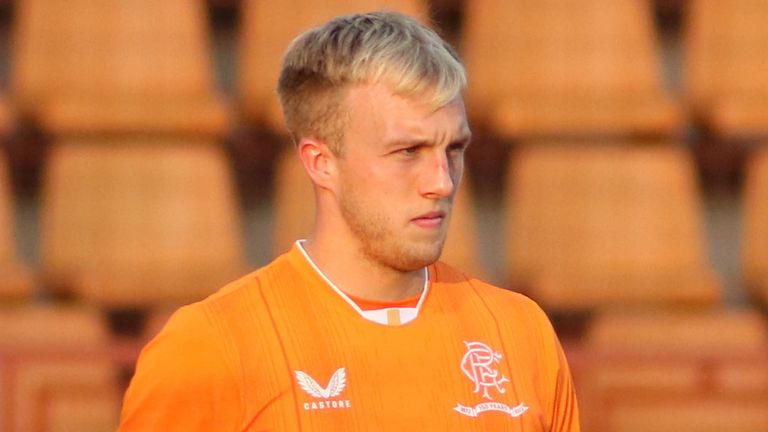 Robby McCrorie started in goal due to the absence of Jon McLaughlin and Allan McGregor