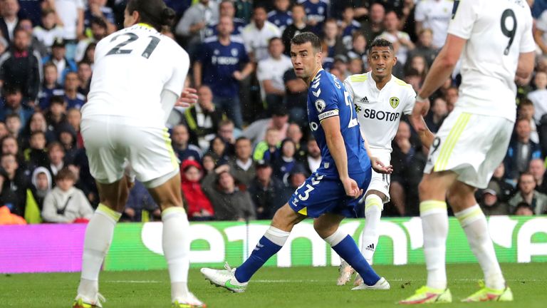 Raphinha equalises as Leeds come back from a goal down for the second time 
