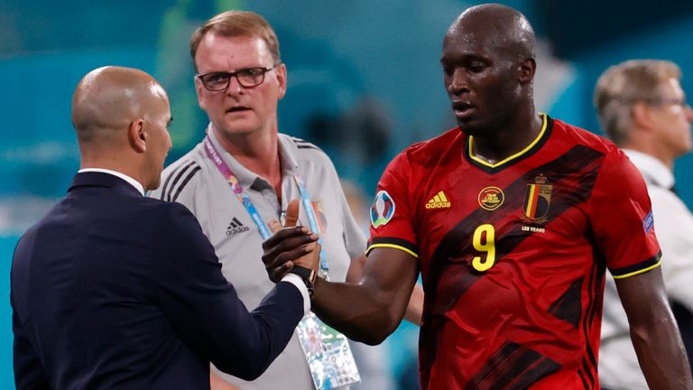 Roberto Martinez coached Romelu Lukaku at Everton and his now his national team manager