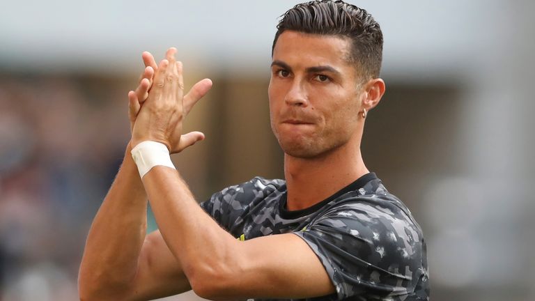 Cristiano Ronaldo: Juventus boss says he decided to use Portuguese star  from the bench on Sunday | Football News | Sky Sports