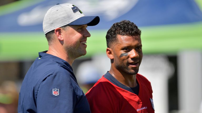 Will it be a new-look offense for Russell Wilson under Shane Waldron? (Getty)