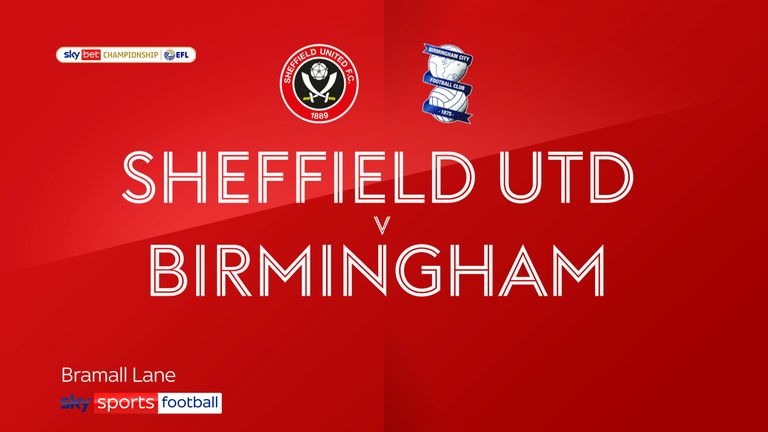 Sheffield Utd v Birmingham
