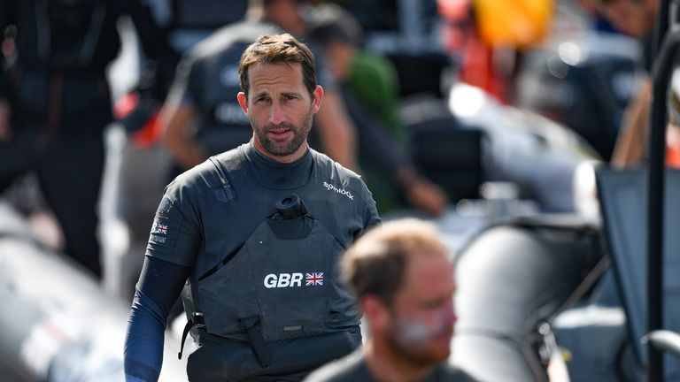 Sir Ben Ainslie, helmsman of Great Britain SailGP team (Image credit - Ricardo Pinto for SailGP)