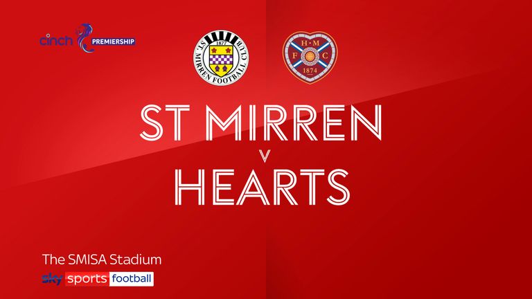 Saint Mirren vs Hearts