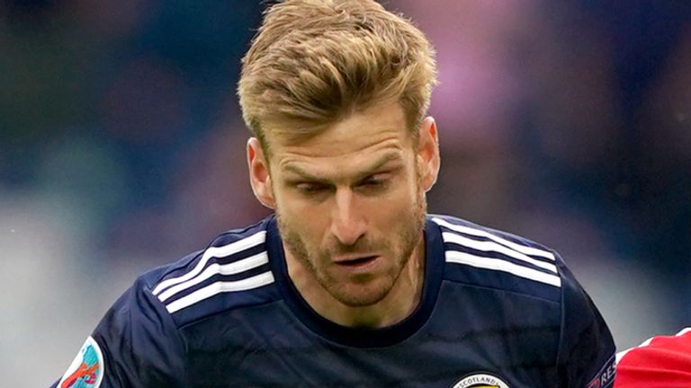 Stuart Armstrong has withdrawn from Steve Clarke's squad for their upcoming internationals