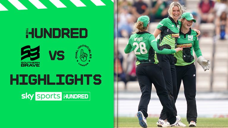 The Hundred: Amanda-Jade Wellington spins Southern Brave to win over Oval Invincibles |  Cricket News