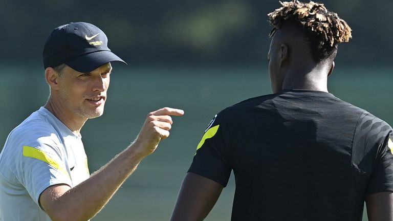 Chelsea head coach Thomas Tuchel says he didn't 'trust' Tammy Abraham as much as other players (Getty)