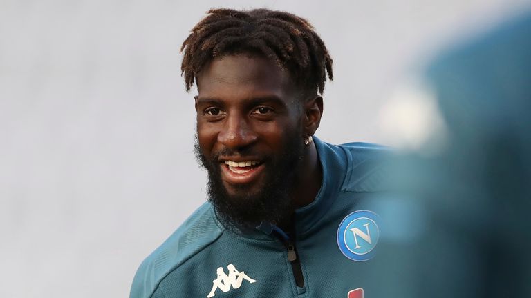 Tiemoue Bakayoko spent last season on loan at Napoli, while he was at AC Milan for the 2018-19 season 