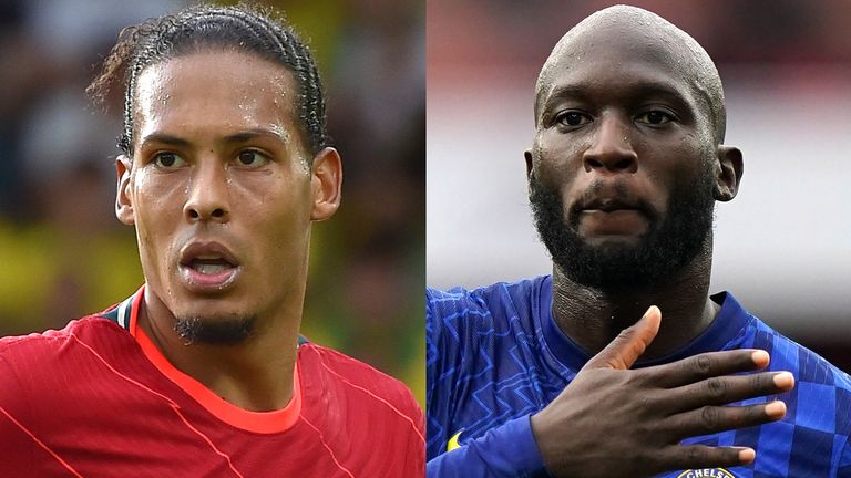 Van Dijk vs Lukaku