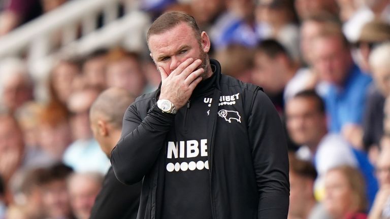 Wayne Rooney's men had been leading before second half stoppage time